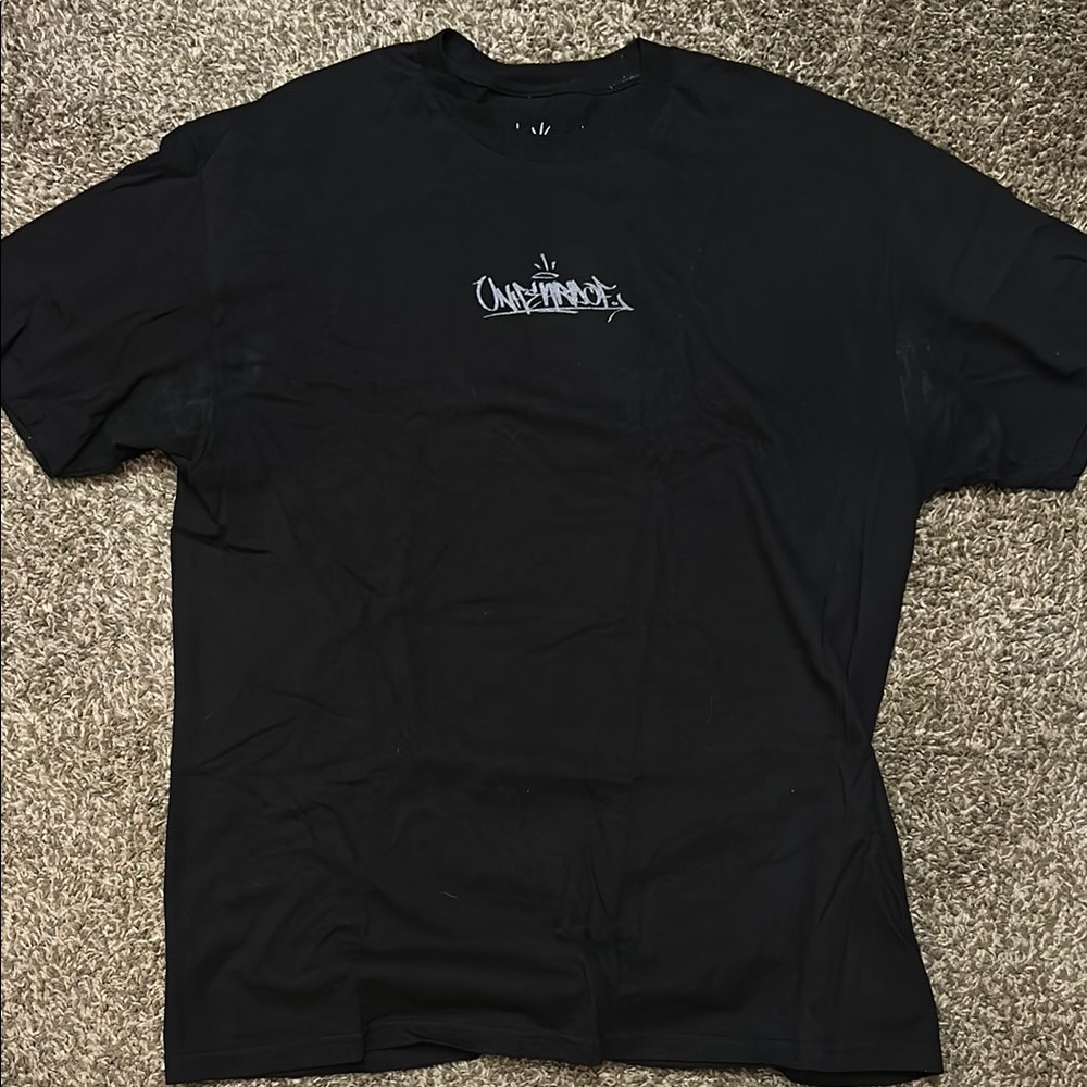 Unheardof Graffiti Black Graphic T-Shirt used Size XL